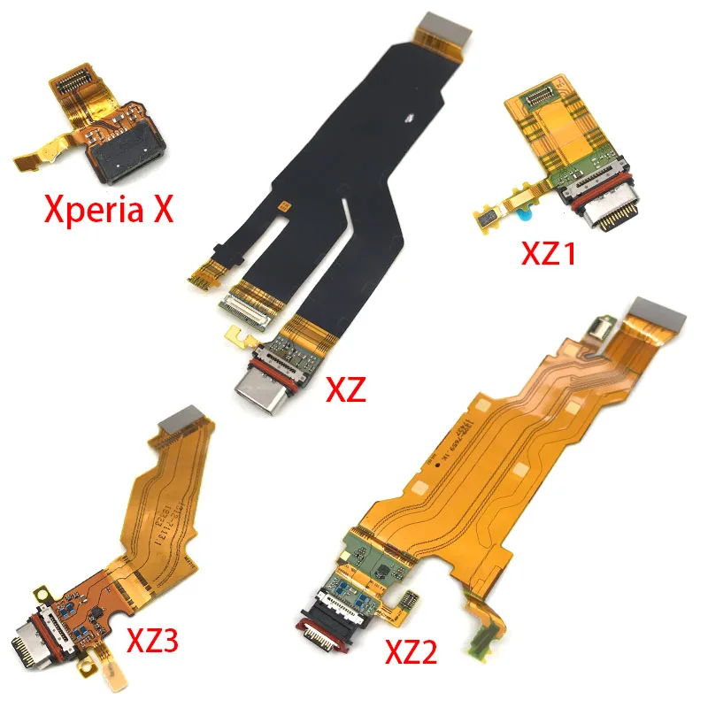 Ładowarka Micro USB Złącze dokujące Port ładowania Kabel lex Części zamienne do Sony Do Xperia X XZ XZ1 XZ2 Compact Premium XZ3