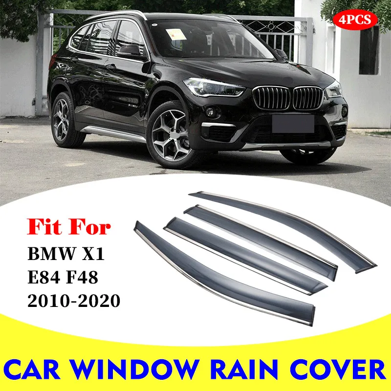 

For BMW X1 E84 F48 window visor car rain shield deflectors awning trim cover exterior car-styling accessories parts 2010-2020