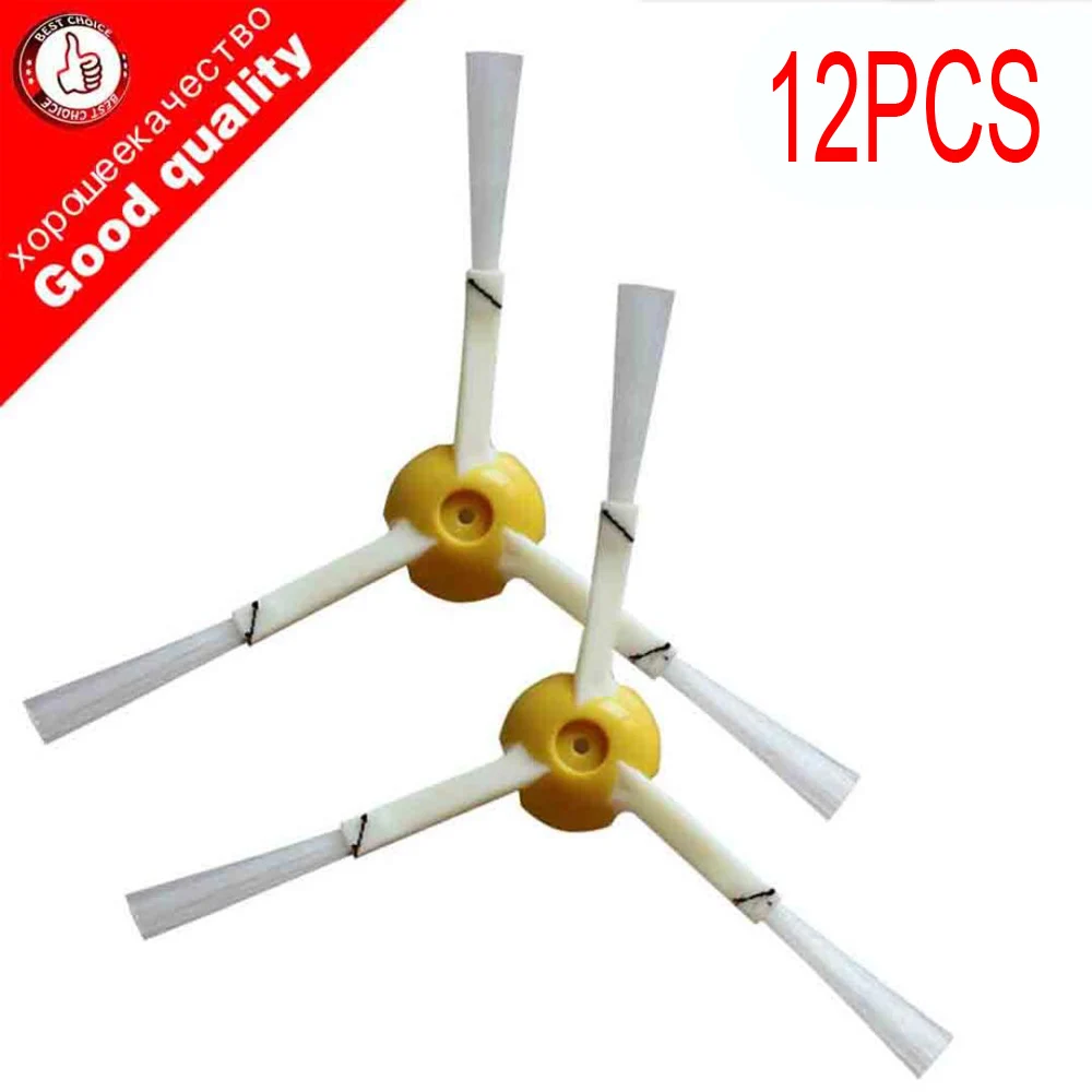 12Pcs แปรง3เปลี่ยนอะไหล่สำหรับ IRobot Roomba 800 Series 870 871 880 980เครื่องดูดฝุ่นหุ่นยนต์