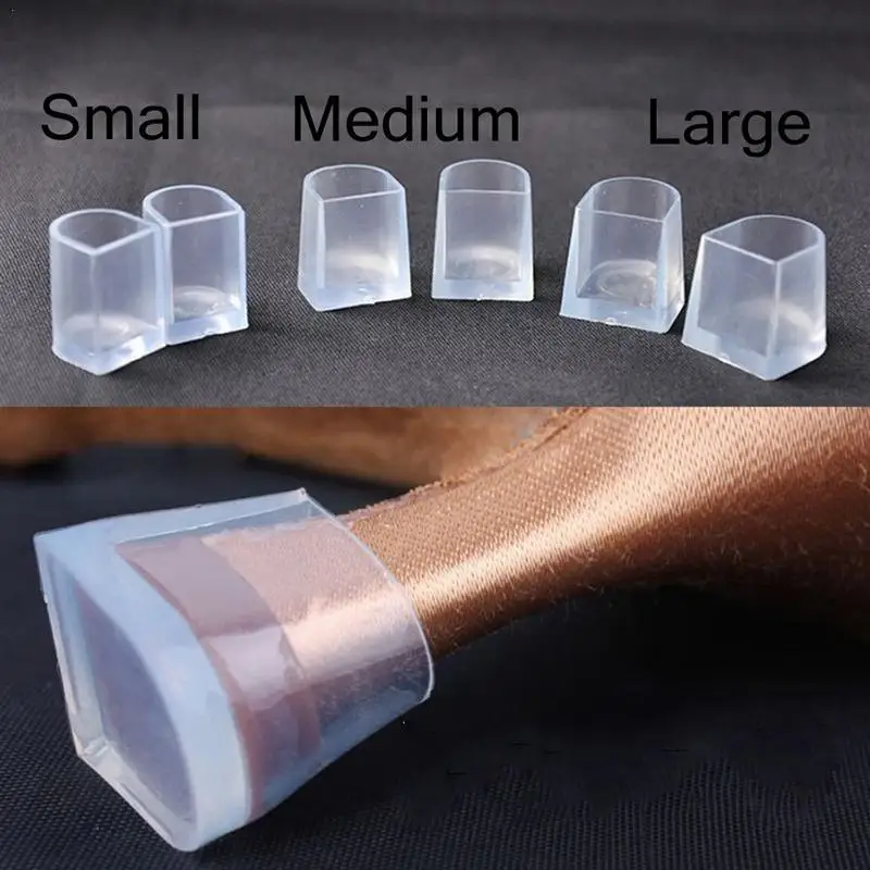 1 pair High Heel Covers Anti Slip Latin Stiletto Dancing Protectores High Heel Shoe Care Kit Silicone Covers Stoppers C1G5