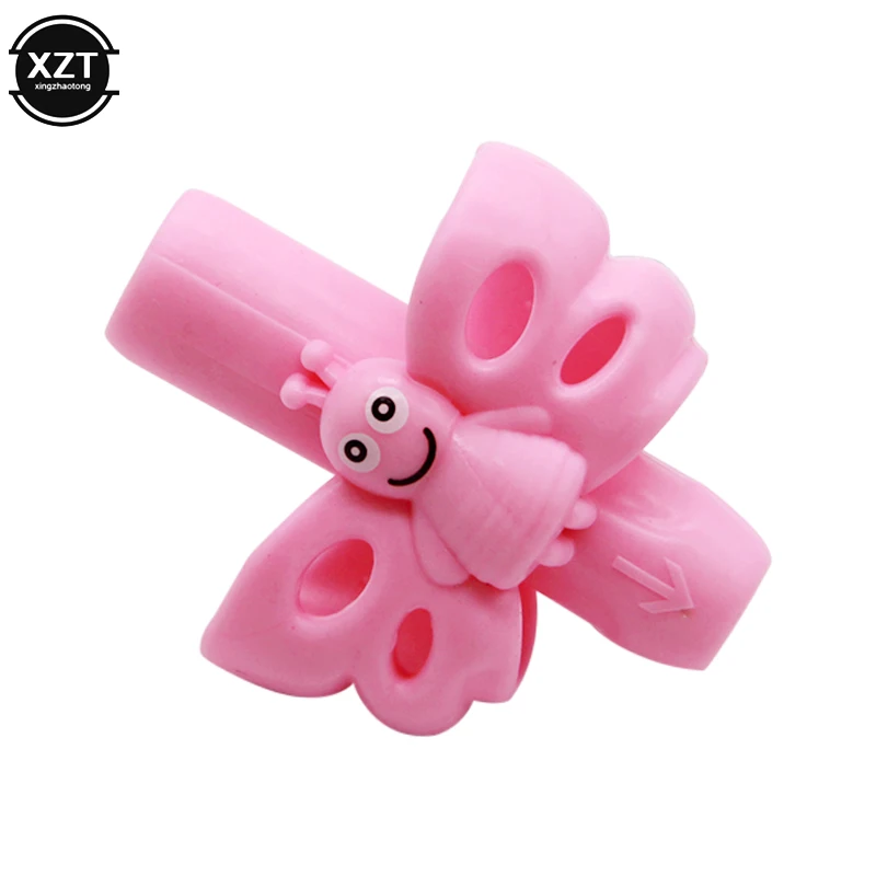 Tempat Pena Jari Alat Tulis Belajar Bayi Silikon Perangkat Koreksi Postur Ergonomis Alat Tulis Set Pensil Anak-anak