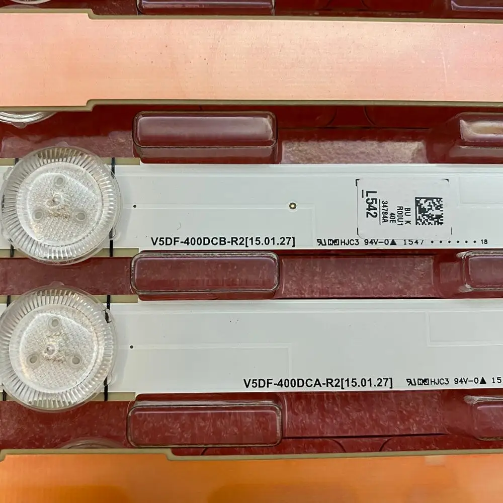 Nowy 8 szt. Podświetlenia LED do Samsung UA40J6300 UE40J6300 UE40J6300AK UE40J6500AU BN96-34783A 34784A V5DF-400DCA 400DCB-R2
