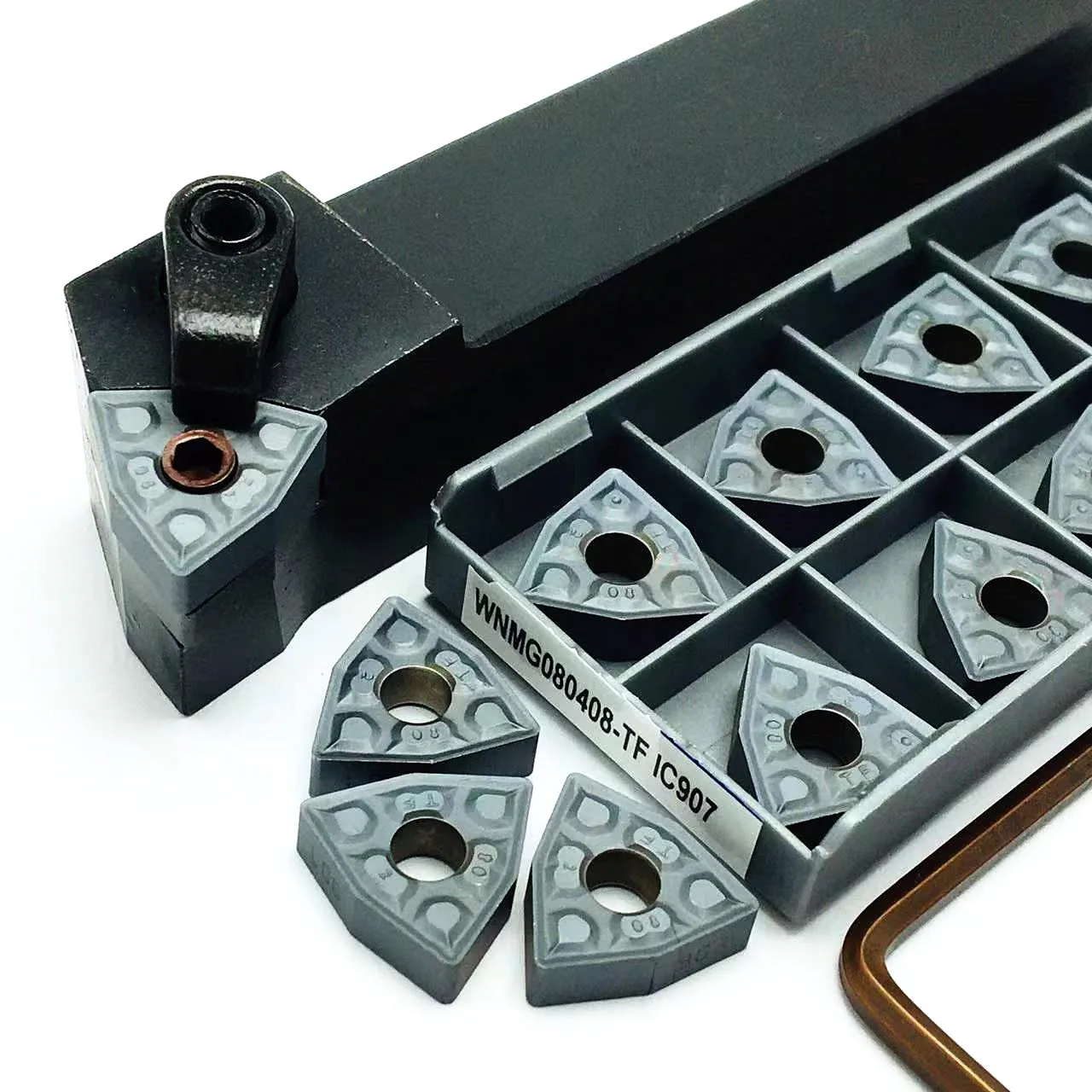 Insert insert insert inserto cilindrico portautensili in metallo duro insert WNMG080408 utensile CNC WNMG MWLNR