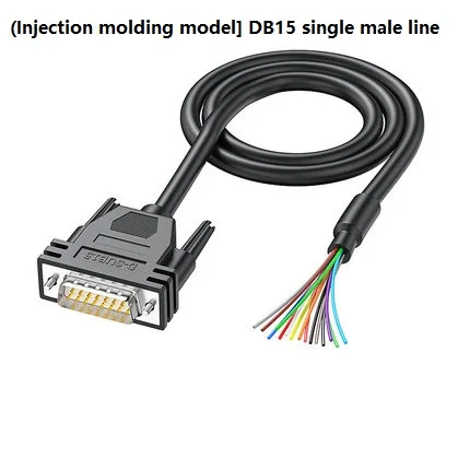 

DB9 serial port line single end 9 pin terminal line DB15 parallel port line DB25 connector line