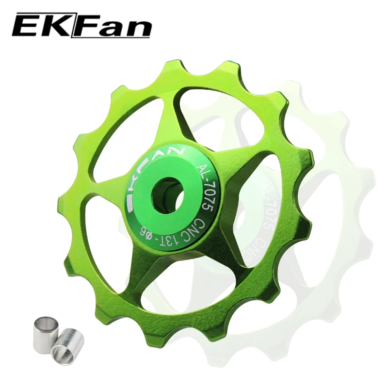 13T MTB Bicycle Rear Derailleur Pulley Aluminum Alloy Jockey Wheel Road Bike Guide Roller Idler Part Cycling Accessory 10 Color