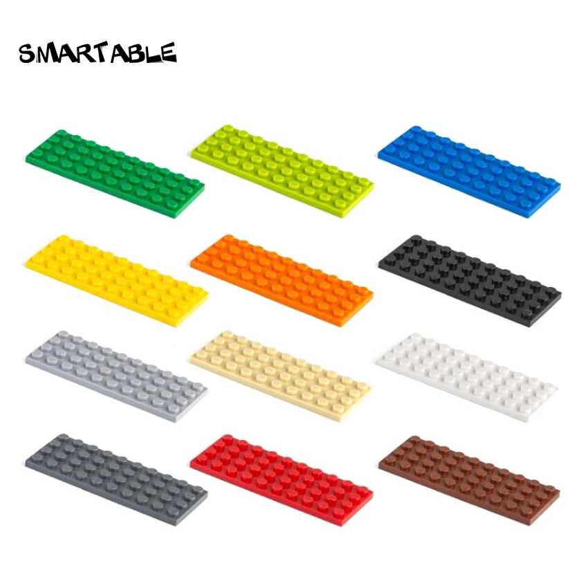 

Smartable Plate 4X10 BasePlate Building Blocks MOC Parts Toys For Kids Educational Compatible Major Brands 3030 Toys 10pcs/lot