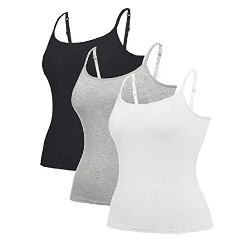 Summer simple Sling Camisoles Women girls Crop Top Sleeveless Shirt  Lady Bralette Tops Strap Skinny Camisole Base Vest Tops