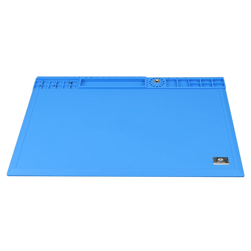 Large Size 45*30cm Heat Insulation Silicone Mat Work Desk Pad Maintenance Platform for BGA Soldering Rework Station