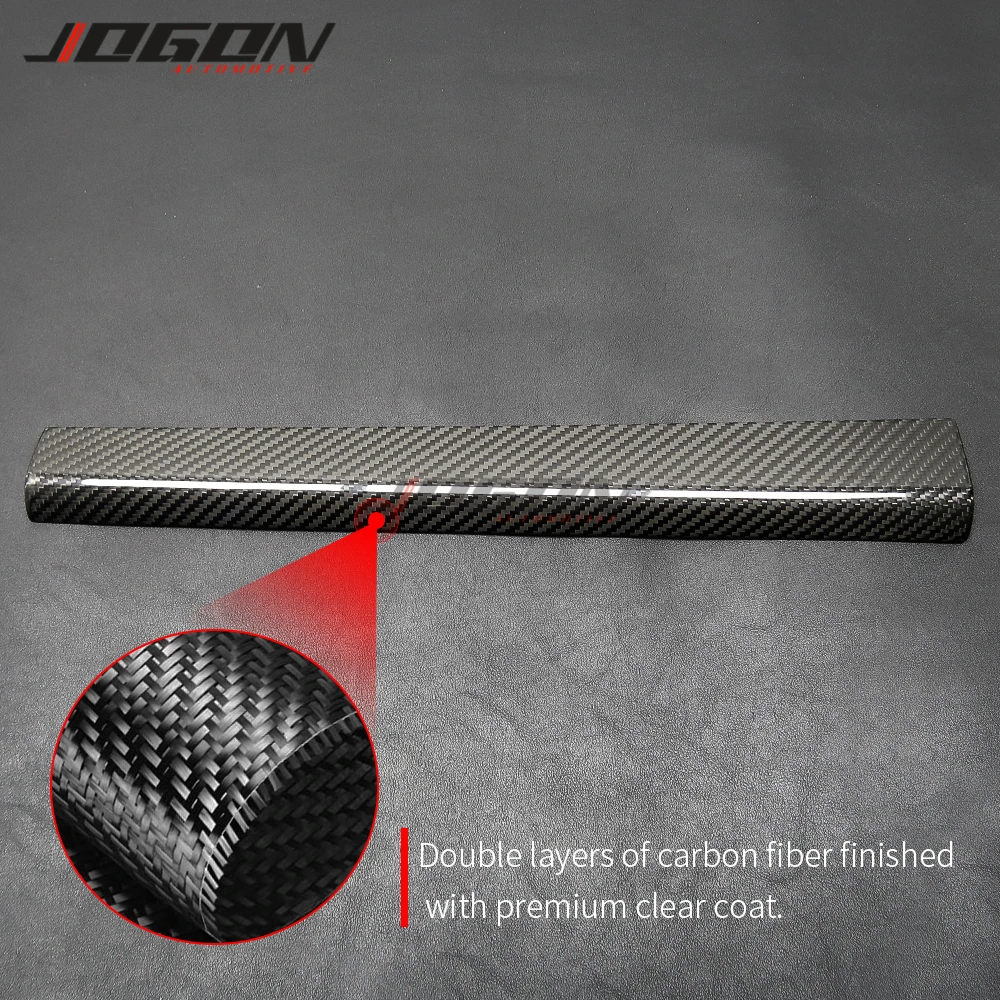 Real Dry Carbon Fiber For Lexus IS IS200 IS300 IS350 RC200 RC300 2015-2020 Car Accessories Centre Dashboard Glove Box Panel Trim