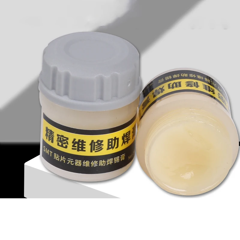 Soldering Flux Paste 10G Electrical & Electronic Repairs Flux Paste Cream for Soldering Rework Station Circuit Board PCB SMT SMD