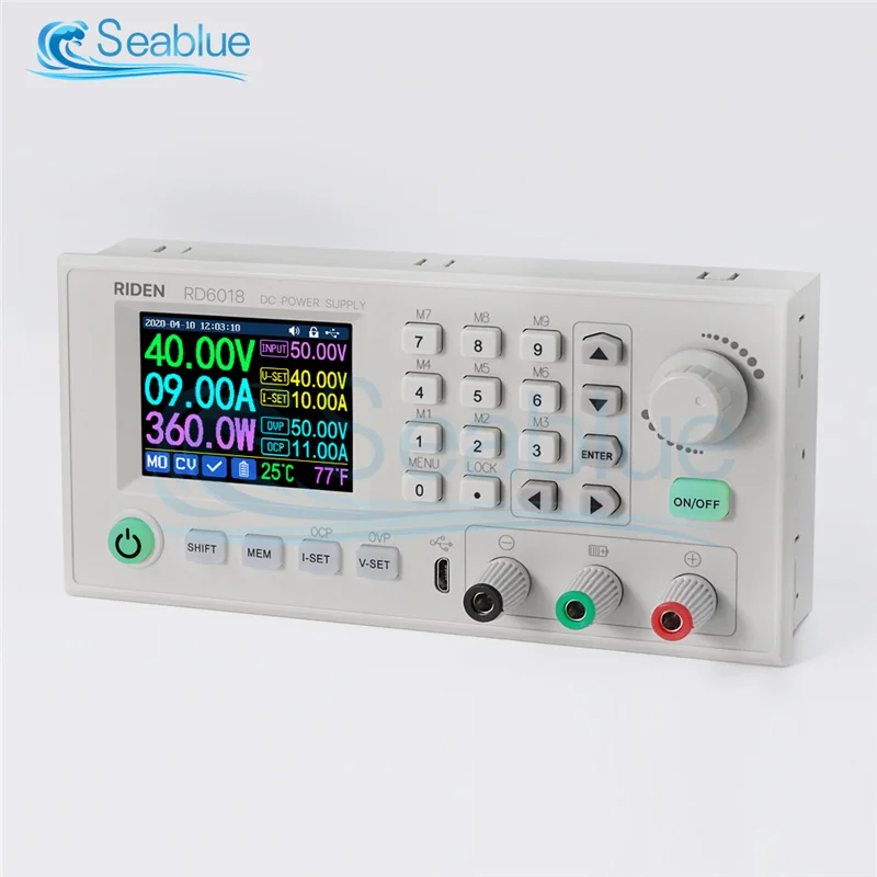 RD6018 RD6018W USB WiFi CNC Adjustable DC Power Supply Experimental Repair Switching Power Supply Stabilized Source