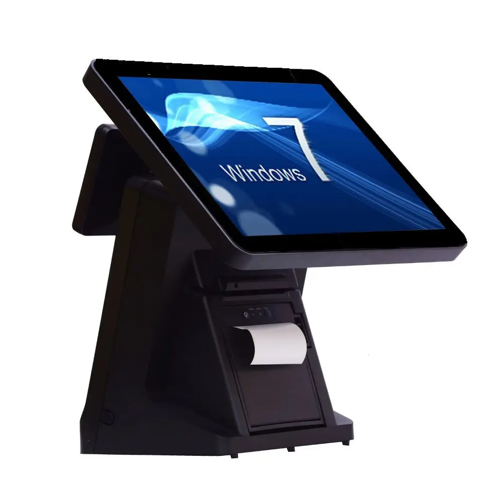 15inch touch screen pos machine all in one cashier register for hotel