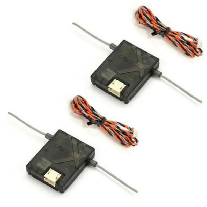 

2 pieces JR SPEK Satellite DSMX Receiver transmitter AR6210 AR8000 AR12120 AR9020 receiver transmitter Satellite