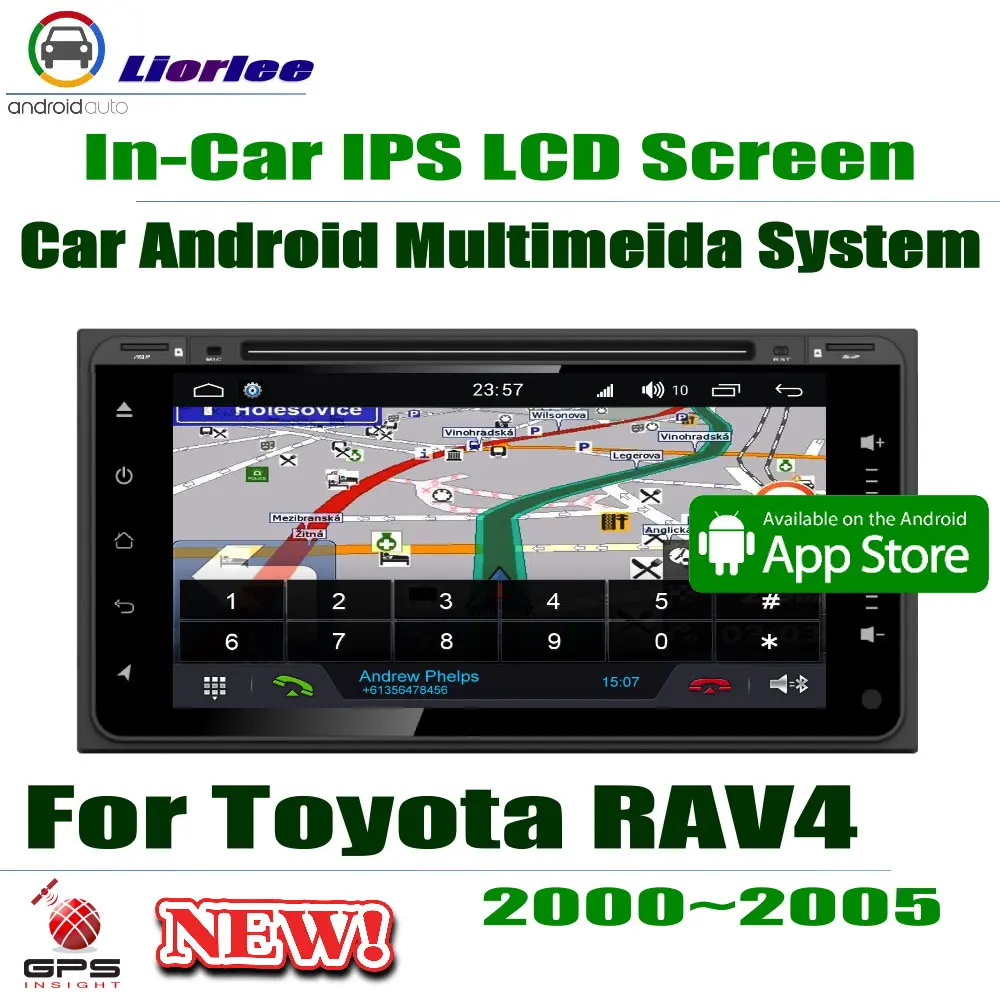 

7" HD Full Touch IPS LCD Screen Android 8 Core For Toyota RAV4 (XA20) 2000-2005 Car Radio Stereo Audio Video GPS CD DVD