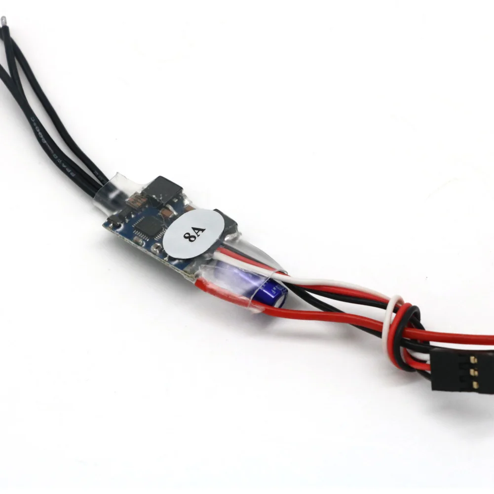 2-3S RC ESC 6A 8A 10A 12A 15A 20A 30A 40A Bürstenloser Elektronischer Geschwindigkeitsregler Mit 5V UBEC Für RC Flugzeug Multicopter Drohne – Detail 25