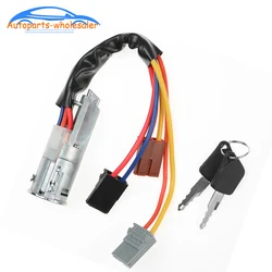 Car 252521 2525.21 FOR CITROEN BERLINGO PEUGEOT PARTNER IGNITION LOCK BARREL STARTER SWITCH KEY 9790461580 9790486480 96244156