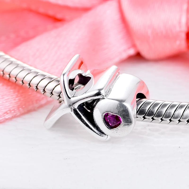 2020 الربيع XO النصي سحر يناسب فضة مجوهرات Charms أساور للمرأة الفضة الخرز لصنع المجوهرات