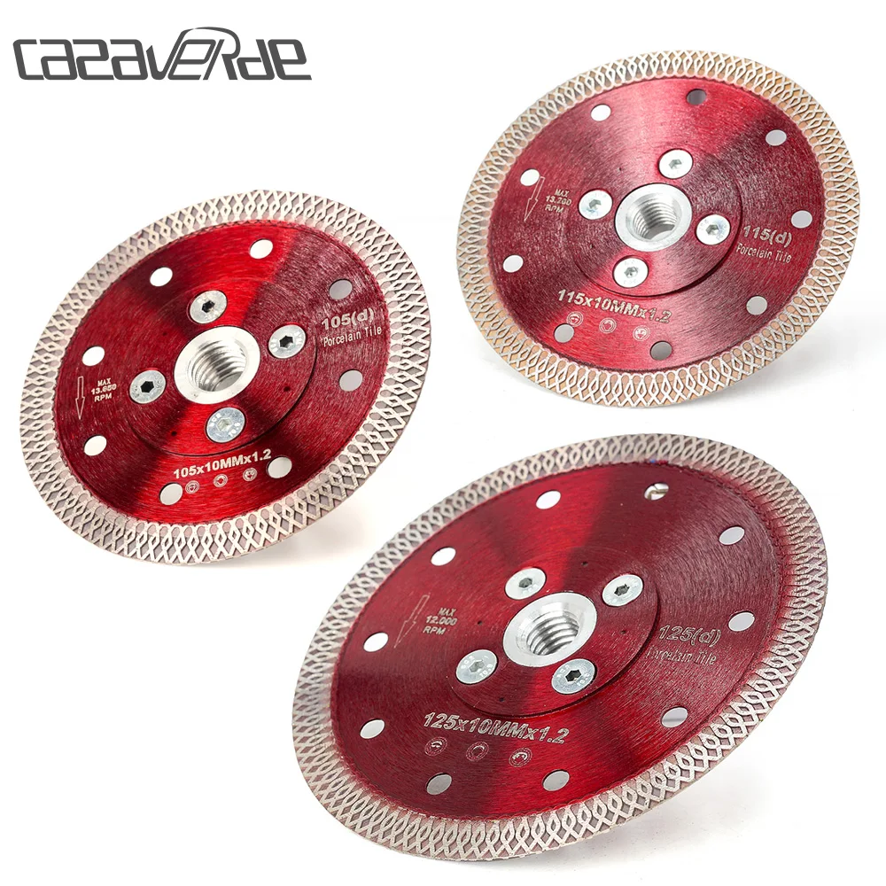 105/115/125Mm Siêu Mỏng Ngói Lưỡi Cưa Với Bích Cho Cắt Sứ Gốm Đá Hoặc Bê Tông ngói