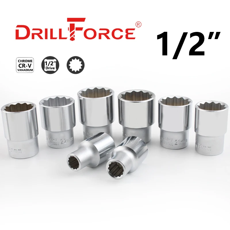 Drillforce 836 mm Chave Soquete Drive Curto Adaptador Conversor de Chave Redutor Elétrico Spline Catraca Carro Ferramenta de Reparo de Automóveis