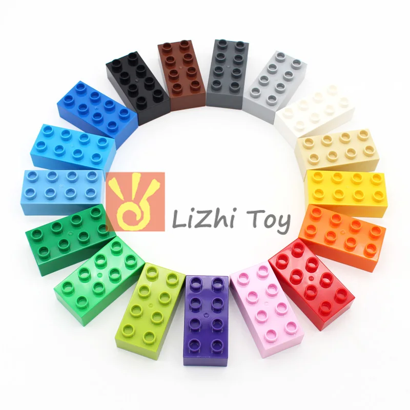 MOC DIY Large Building Block  3011 Brick 2X4 Big Size Baby Assembled Enlighten Accessories Block Part DIY Children Toys - Image 5