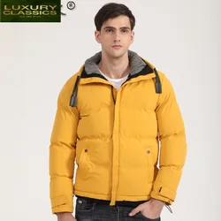 New Brand Winter Jacket for Men Clothing 2021 Streetwear Down Cotton Coat Man Bomber Men's Jackets Puffer Coats YYYZ5502