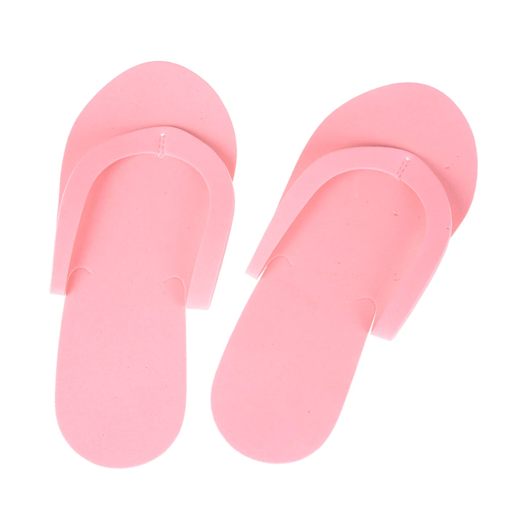 12 Pairs High Quality Disposable Foam Slippers Foam Pedicure Slippper For Salon Spa Pedicure Flip Flop Tools Wholesale