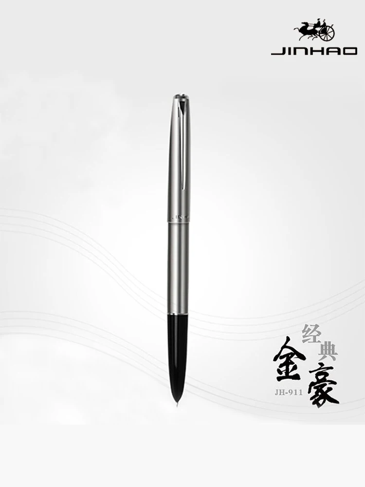 Jinhao 911 Financial tip 0.38mm Extremely fine Fountain pen Stainless steel Classic body Stationery Office school supplies