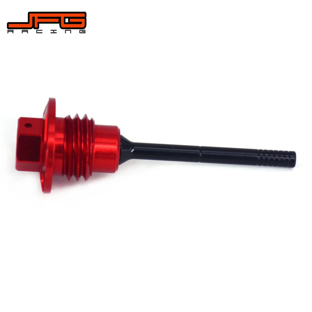 Motorcycle CNC Engine Oil Dipstick Dip Stick Plug For HONDA CRF450 R CRF250R CRF250X CRF 250R 250X 450R 2005-2016 JFG