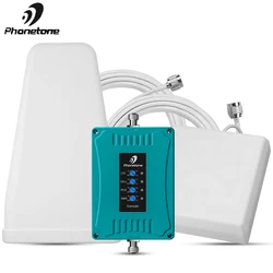 Cell Phone Signal Booster 2G 3G 4G 850/1700/1900/700MHz Repeater Kit Band 5/4/2/12/17/13 Home Amplifier