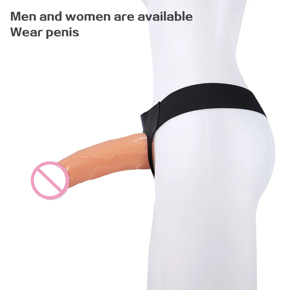 Strap-ons Hollow Dildo, For Husband And Wife,  Strap On Dildo with Pants, Wearable Dildo Sleeve, Sex Toy For Woman Men Couple