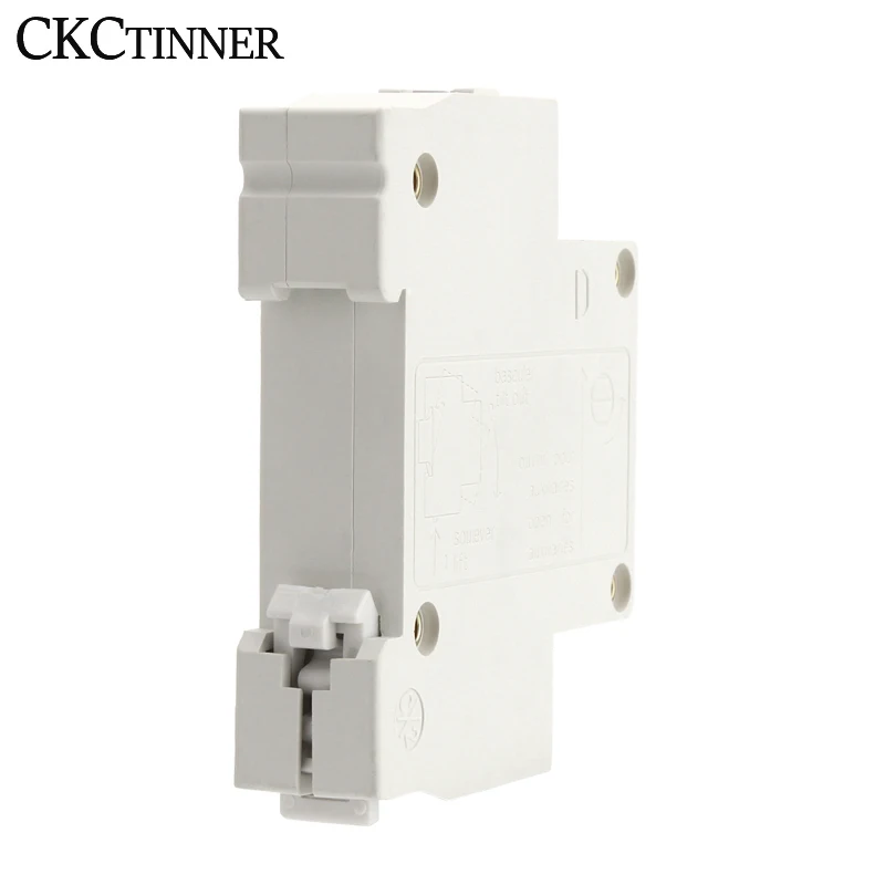 DZ47-63 1 Pole 6A/10A/16A/20A/25A/32A/40A/50A/63A230/ 400V C Type Mini Circuit Breaker MCB 35mm Din Rail Mount Breaking Capacity