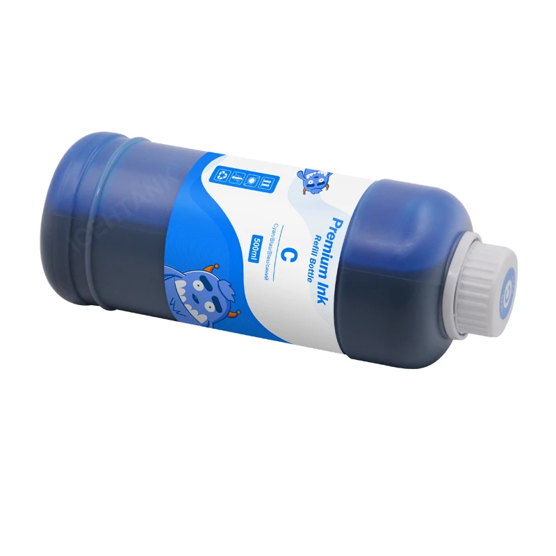 Imagem -04 - Icehtank 500ml Universal Cor Recarga Tinta Baseada Grande Capacidade de Uso para Epson Canon hp Brother Lexmark Samsung Dell Impressora