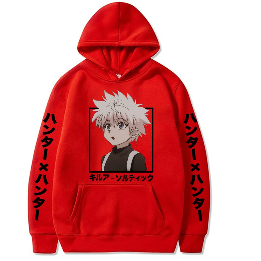 Men And Women Hot Anime Hunter X Hunter Fashion Long Sleeve Loose Autumn And Winter Uniex Hoodie