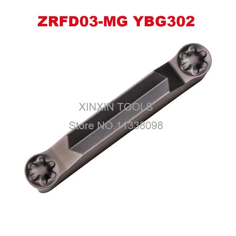 

ZCC Original ZRFD03-MG YBG302 ZRFD 03 Carbide Inserts herramientas de torno Lathe Tools Turning Tool Carbide Inserts CNC Cutte