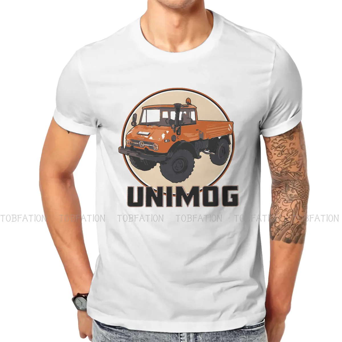 Monster Trucks Action Movie 100% Cotton TShirts UNIMOG Personalize Homme T Shirt New Trend Tops Size S-6XL