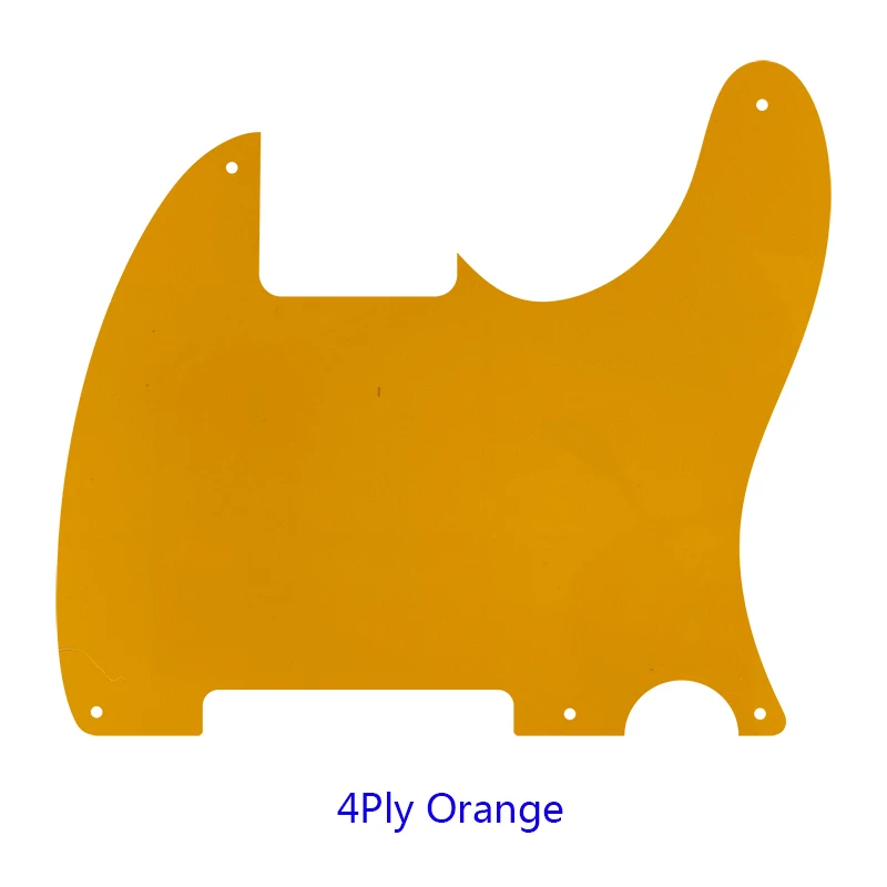 Fei Man - US Standard Guitar Parts, 5 Screw Holes, 52 Year Tele, Tele, DIY Blank Guitar Pickguard, Scratch Plate, Flame Pattern