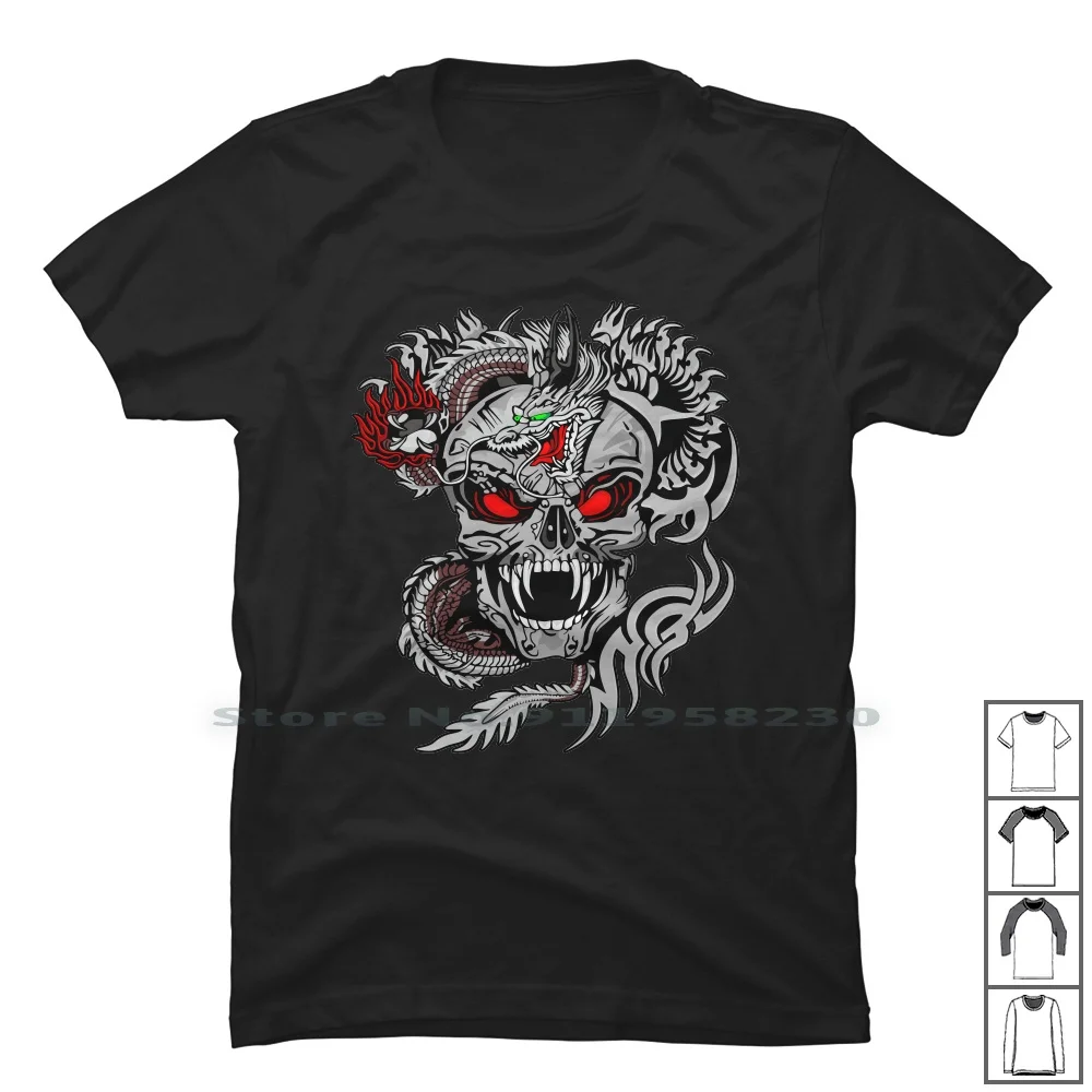 Devil Head T Shirt 100% Cotton Lifestyle Halloween Horror Style Scary Devil Shot Head Evil Hot