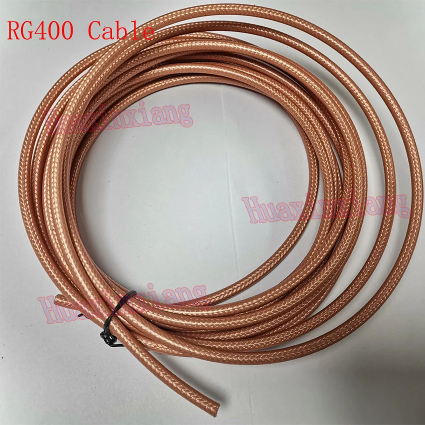 5meters/Lot RG142/RG400/RG316D/RG316/RG178 RF Coaxial Antenna Wire Cable Silver-plated Brown/Blue Color