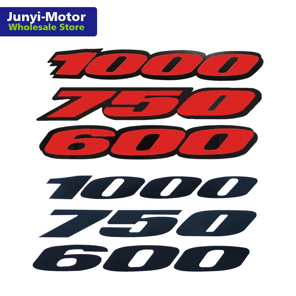 Sticker For XJ6 R6 BN600i CBR600RR VLX 600 GSXR 600 750 1000 Decals Motorcycle Logo Badge Emblem Fairing/Fuel Tank Decal Racing