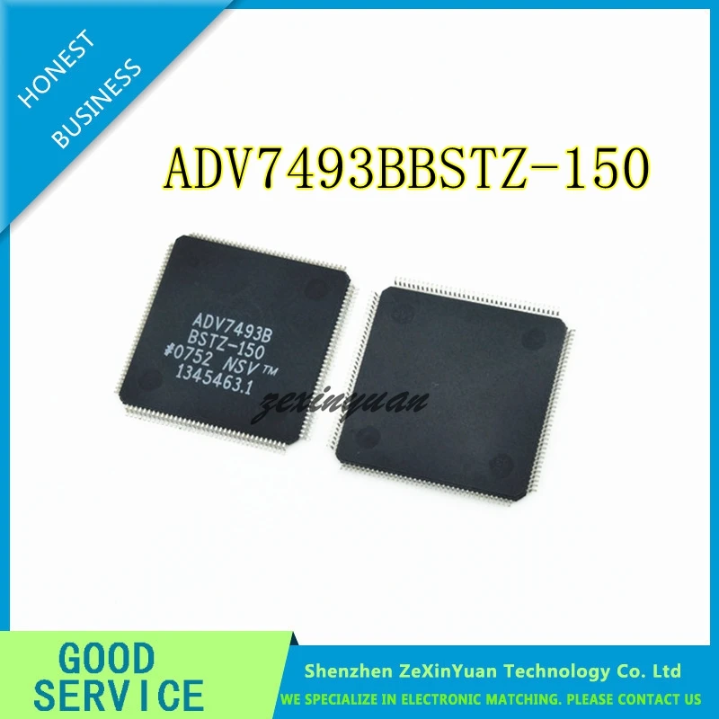 

2PCS/LOT ADV7493BBSTZ-150 QFP ADV7493BBSTZ 150 ADV7493BBSTZ ADV7493B ADV7493 QFP-144