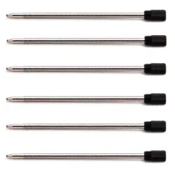 L 7 cm 0,8 mm Spitze Flüssigkeitsstift Nachfüllungen Kugelschreibermine für Kristallstift Schraubendreher Stift Deutsche Tinte Kristallstift Flüssiger Sandstift Stylus