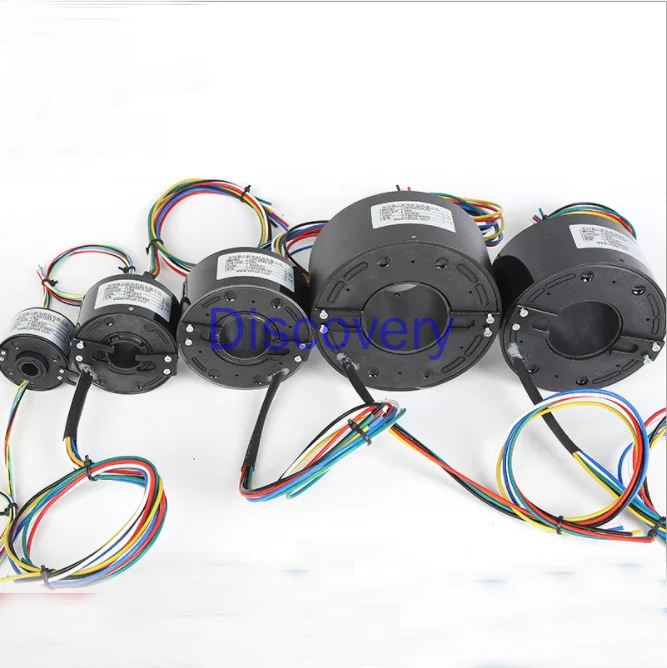 Slip Ring Through Hole Slip Ring Collector Ring Hollow 12.7--100mm Conductive Slip Ring Manufacturers Can Be Customized