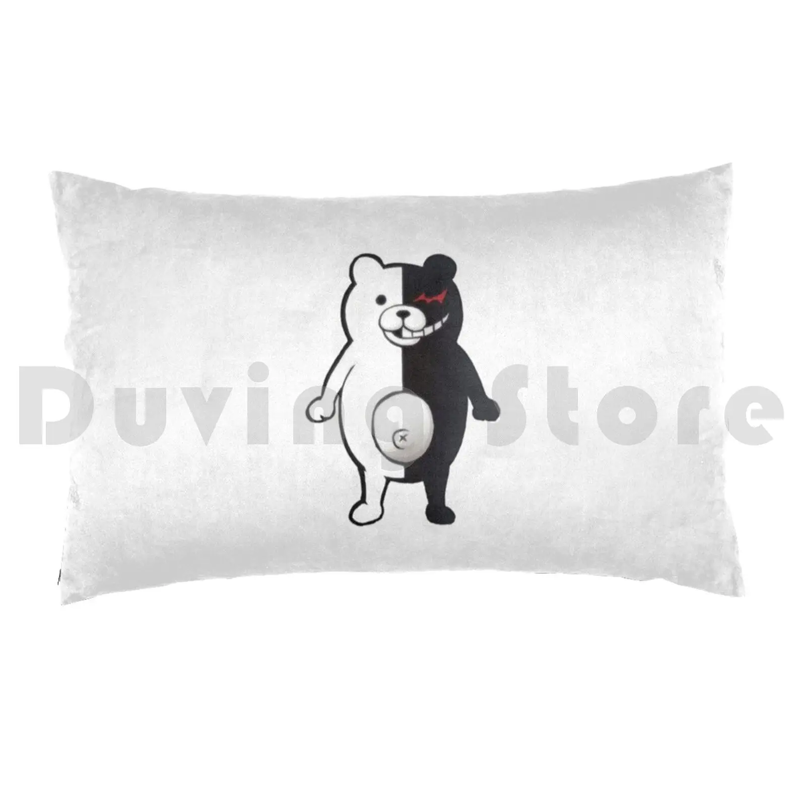 Danganronpa Pillow Case DIY 50*70 Danganronpa Dangan Ronpa Monokuma Monobear Danganronpa 2 Dangan Ronpa 2 Sdr 2