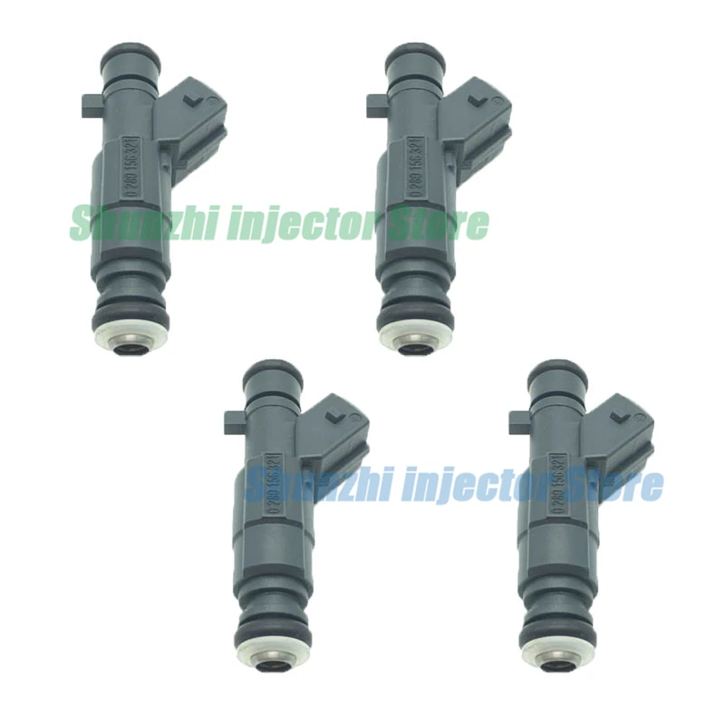 

4pcs Fuel Injector Nozzle For CITROEN C2 C3 C4 XSARA BERLINGO Peugeot 206 OEM:0280156321