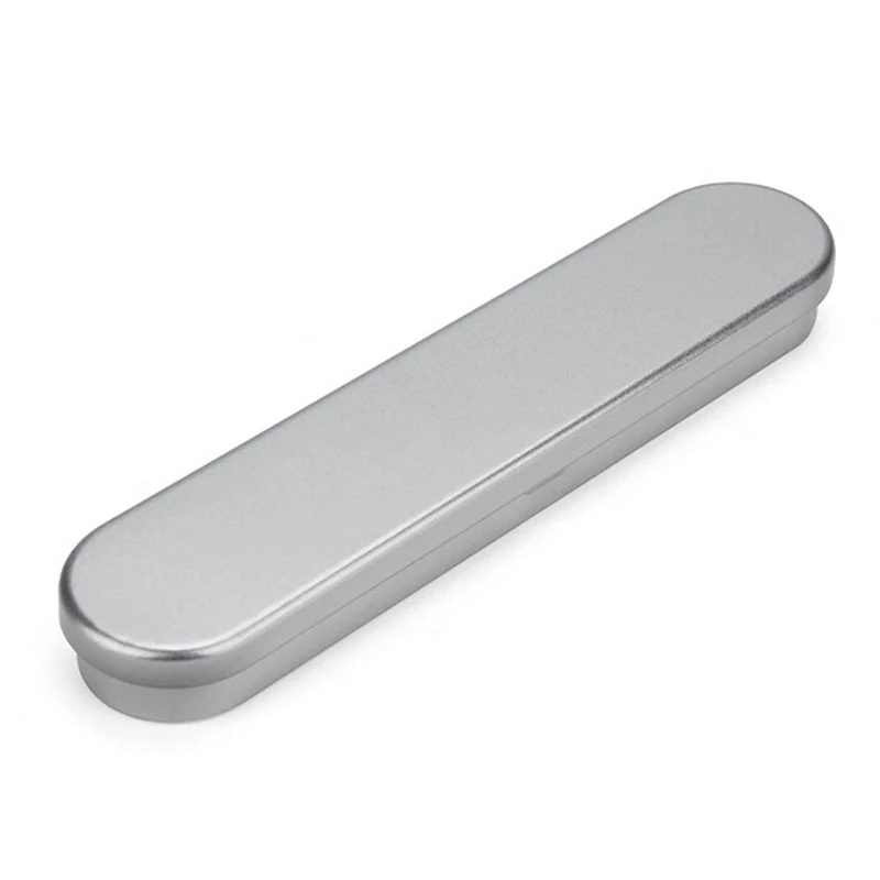 1 قطعة بساطتها الحديد هدايا للأطفال الحديد معدن مقلمة صندوق رصاص مدرسة لوازم التخزين الصغيرة