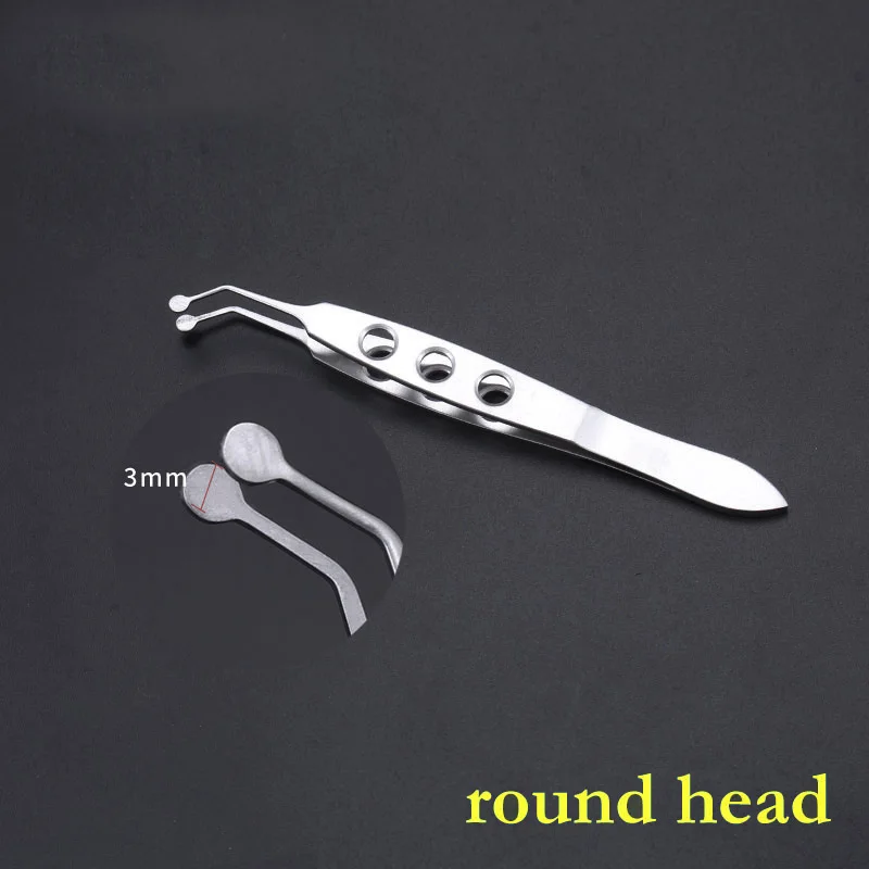 Ophthalmic palpebral gland massage tweezers clamp meibomian gland flap eyelid surgeryl tool forceps clip fat eye apparatus