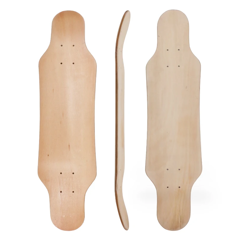 7-9 طبقات خشب القيقب لوح التزلج سطح مزدوج الروك كروزر صغير الرقص سكيتبورد خشب القيقب الطبيعي لوح تزلُّج مرونة عالية