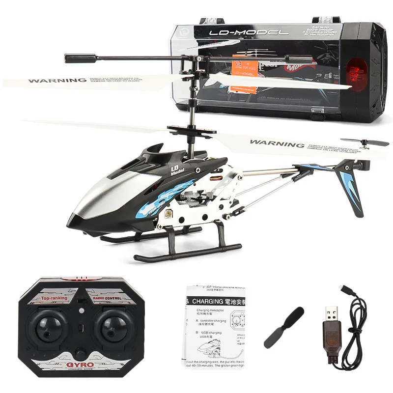 JIKEFUN 2,5-Kanal-Fernbedienung Hubschrauber mit Licht USB-Aufladung Kinderspiel zeug RC Flugzeug Mini Drohne Spielzeug für Jungen Kinder Flugzeuge 6