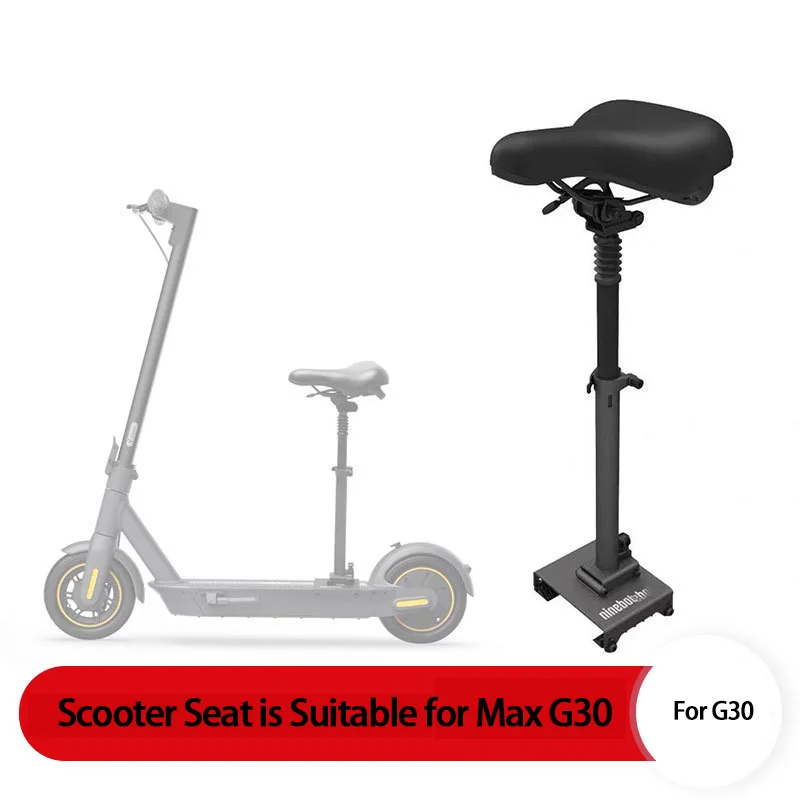 

Electric Scooter Seat Foldable Skateboard Height Adjustable Shock-Absorb Saddle Chair Partsfor Ninebot MAX G30