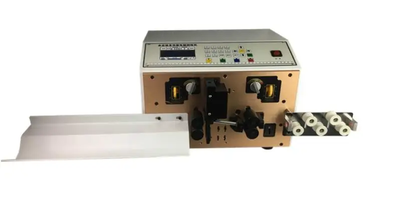 HR-210 Computer Automatic Wire Stripping Machine  and cutting machine for cable crimping and peeling from 0.1 to 2.5mm2